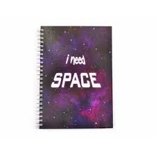 Registru A5, foaie velina, 96 file, spiralizat - I need space