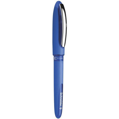 Roller cu cerneala Schneider One Hybrid C, ball point 0.5mm - scriere albastra