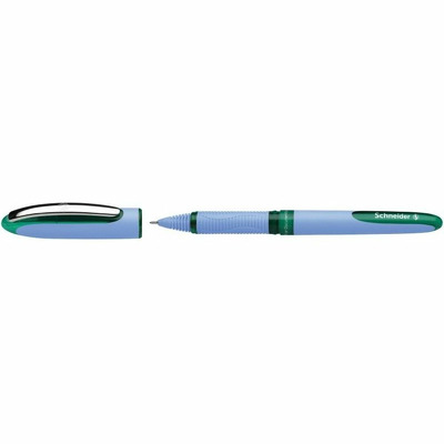 Roller cu cerneala Schneider One Hybrid N, needle point 0.5mm - scriere verde