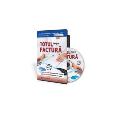 Totul despre factura - Format CD