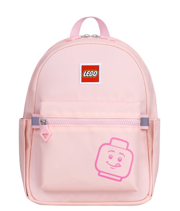 Rucsac Casual LEGO Tribini Joy Small - design Emoji - roz pastel