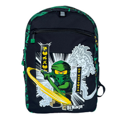 Rucsac extins LEGO V-Line - design NinjaGo, Green