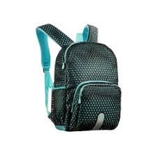 Rucsac Zipit Mesh Black & Blue, cu buzunare laterale