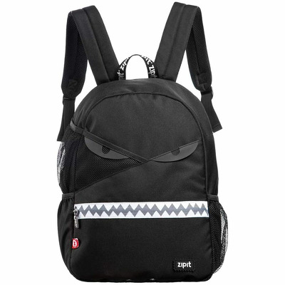 Rucsac Zipit Razor, cu buzunare laterale - negru