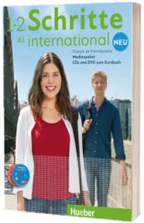 Schritte international Neu 1+2. Medienpaket 5 Audio-CDs und 1 DVD zum Kursbuch