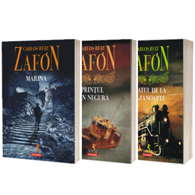 Serie de autor - Marina, Printul din negura si Palatul de la Miazanoapte - Bundle 3 carti