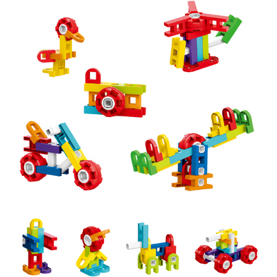 Set de constructie STEAM - Fun Blocks (26 piese)