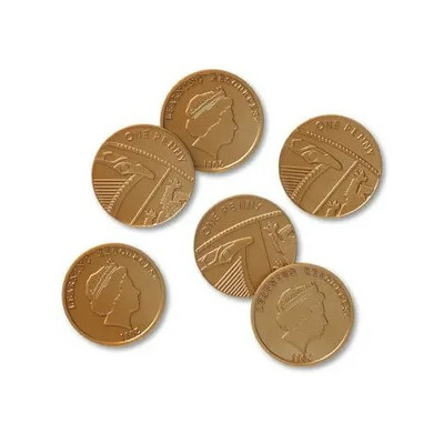 Set de monede de jucarie (1 penny)