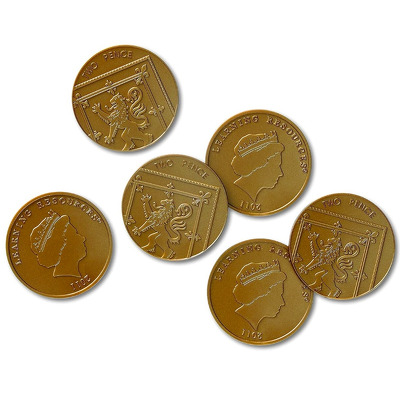 Set de monede de jucarie (2 penny)