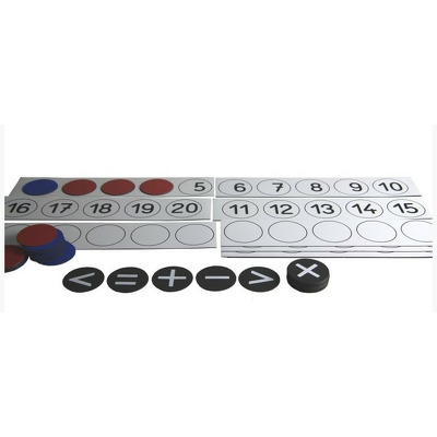 Set magnetic (planse, numere si semne matematice)