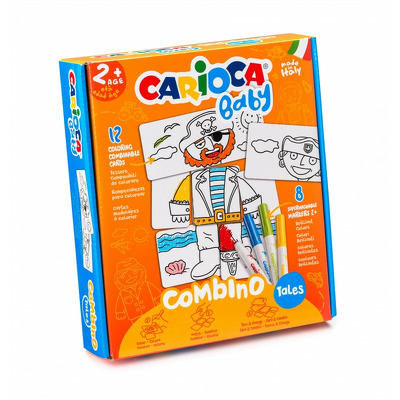 Set puzzle cu 8 carioci ABC