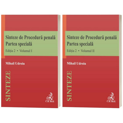 Sinteze de Procedura penala. Partea speciala (vol. I + vol. II). Editia 2