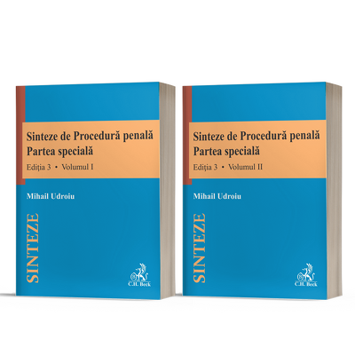 Sinteze de Procedura penala. Partea speciala (vol. I   vol. II). Editia 3