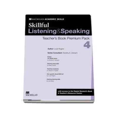 Skillful Level 4 Listening and Speaking Teachers Book Premium Pack