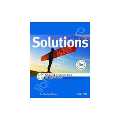 Solutions Advanced Students Book with MultiROM