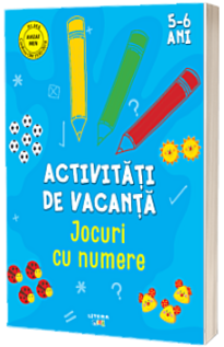 Activitati de vacanta. Jocuri cu numere (5-6 ani)