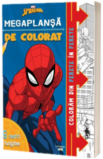 Marvel. Spider-Man. Megaplansa de colorat