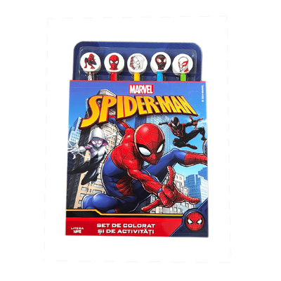 Marvel. Spider-Man. Set de colorat si de activitati