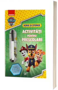 Patrula Catelusilor. Scrie si sterge. Activitati pentru prescolari