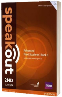 Speakout Advanced 2nd Edition Flexi Students Book 1 with MyEnglishLab Pack