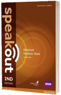 Speakout Advanced 2nd Edition Students Book and DVD-ROM Pack