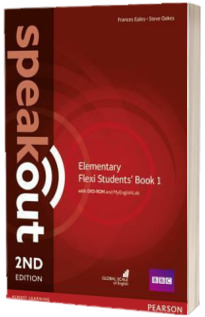 Speakout Elementary 2nd Edition Flexi Students Book 1 with MyEnglishLab Pack