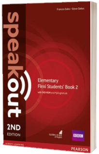 Speakout Elementary 2nd Edition Flexi Students Book 2 with MyEnglishLab Pack