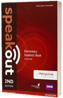 Speakout Elementary 2nd Edition Students Book with DVD-ROM and MyEnglishLab Access Code Pack