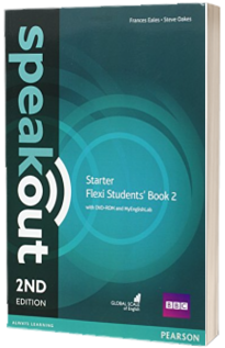 Speakout Starter 2nd Edition Flexi Students Book 2 with MyEnglishLab Pack