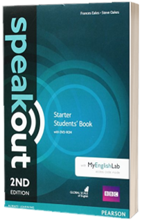 Speakout Starter 2nd Edition Students Book with DVD-ROM and MyEnglishLab Access Code Pack