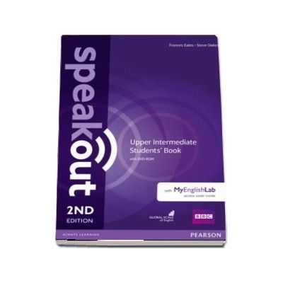 Speakout Upper Intermediate 2nd Edition Students Book with DVD-ROM and MyEnglishLab Access Code Pack