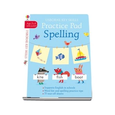 Spelling practice pad 5-6