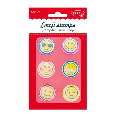 Stampila tusata emoji set 6