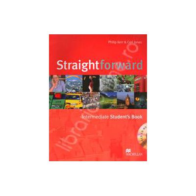 Straightforward (BI) Intermediate Students Book. Includes Cd-rom