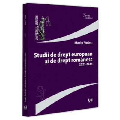 Studii de drept european si de drept romanesc 2023-2024