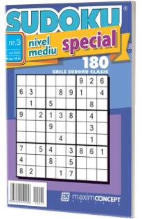 Sudoku nivel mediu, special. Numarul 3