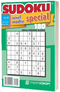 Sudoku nivel mediu, special. Numarul 4