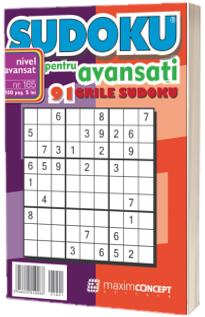 Sudoku pentru avansati. 91 grile sudoku. Numarul 165