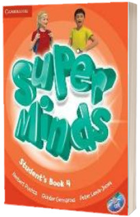 Super Minds Level 4 Students Book with DVD-ROM