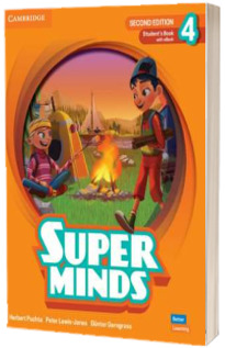 Super Minds Level 4. Students Book with eBook. British English (2nd Edition)