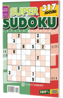 Super Sudoku, numarul 224. Nivel avansat