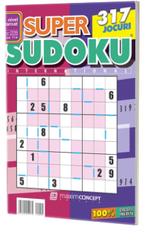 Super Sudoku, numarul 228. Nivel avansat