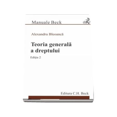 Teoria generala a dreptului, editia a doua