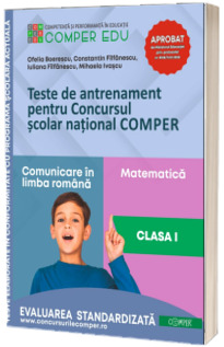 Teste de antrenament pentru Concursul scolar national COMPER. Clasa I (2023)