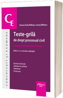 Teste-grila de drept procesual civil. Editia a 5-a