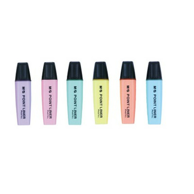 Textmarker pastel, M&G, parfumat, verde deschis