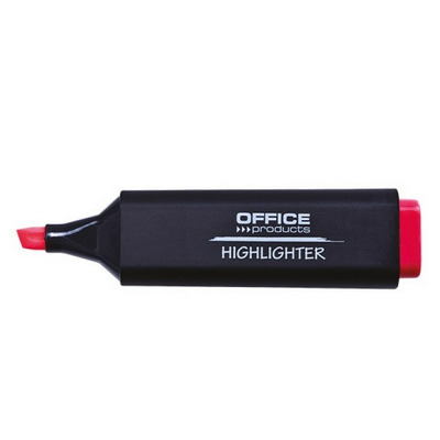 Textmarker varf lat, Office Products - rosu