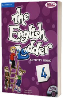 The English Ladder Level 4 Activity Book with Songs Audio CD