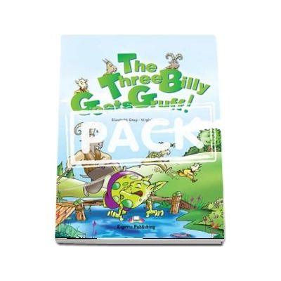 The Three Billy Goats Gruff Story Book with Audio CD