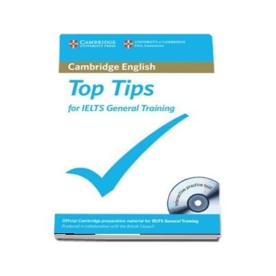 Top Tips for IELTS General Training Paperback with CD-ROM